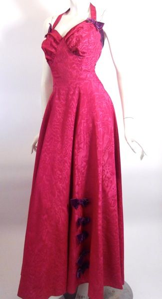 30s gown vintage dress