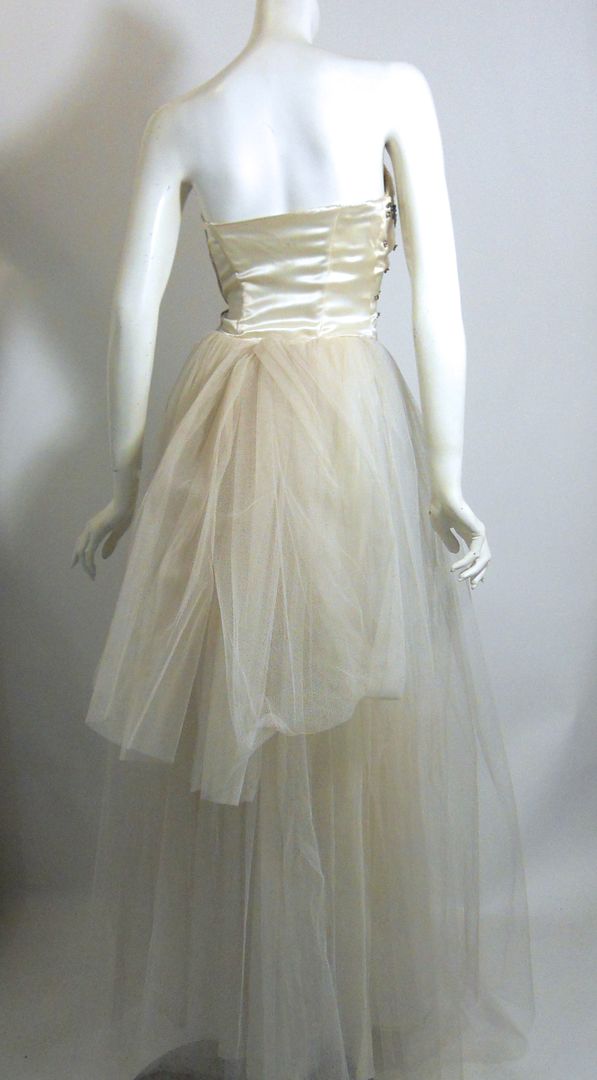 50s gown vintage gown
