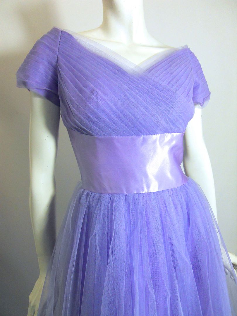 50s gown vintage dress