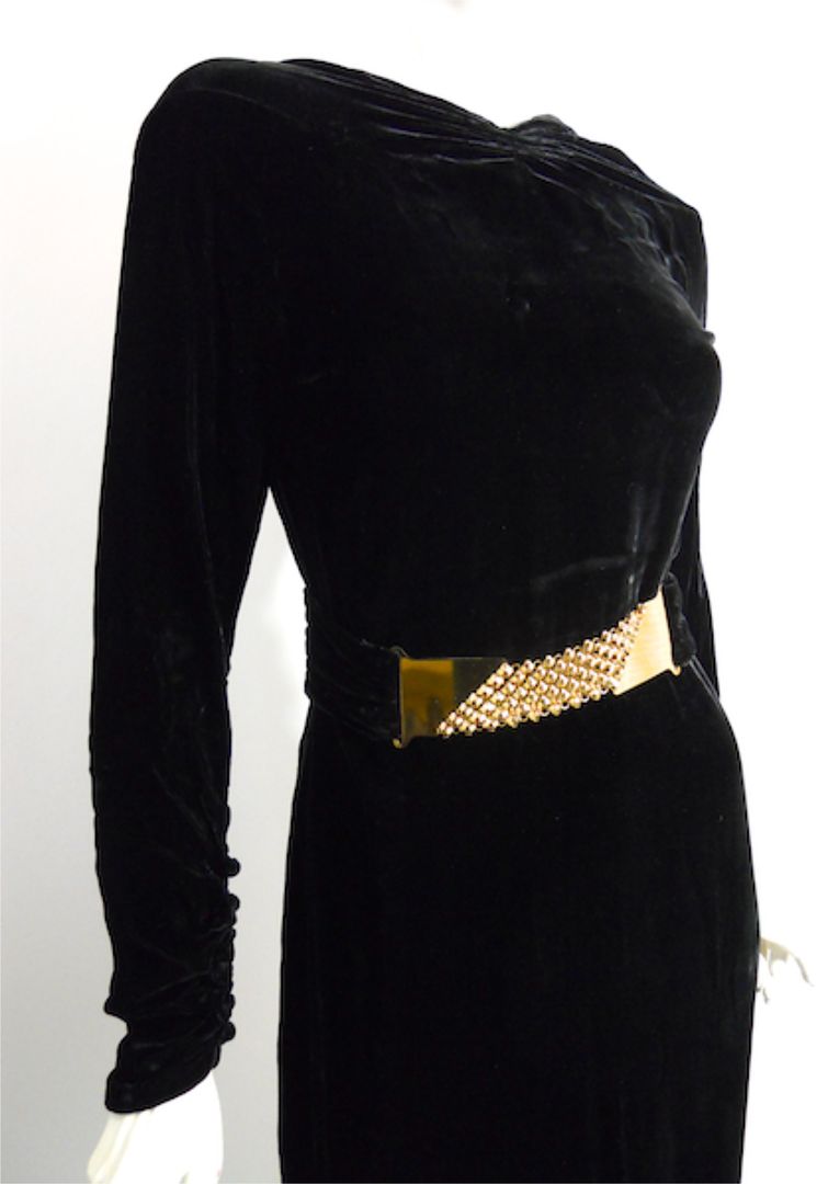30s dress vintage gown