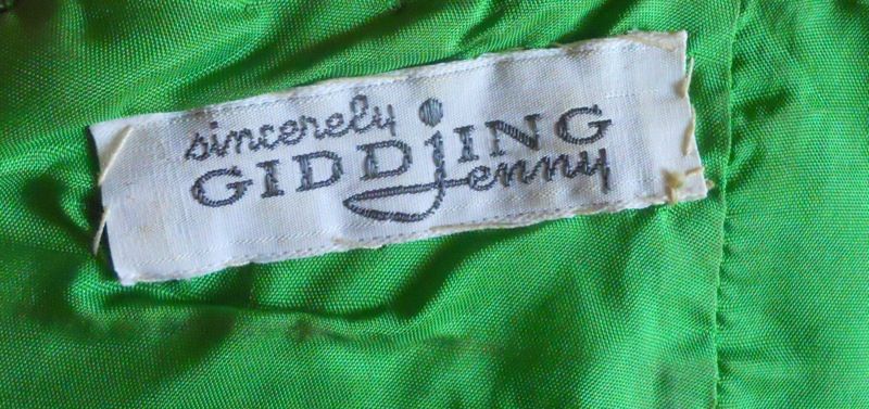 vintage jenny gidding dress