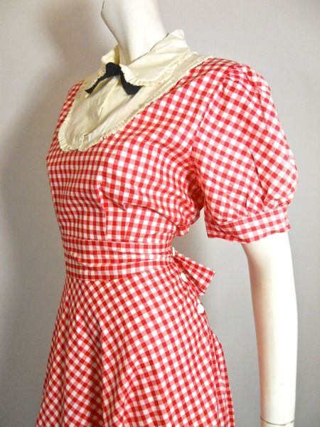 40s dress vintage clothing