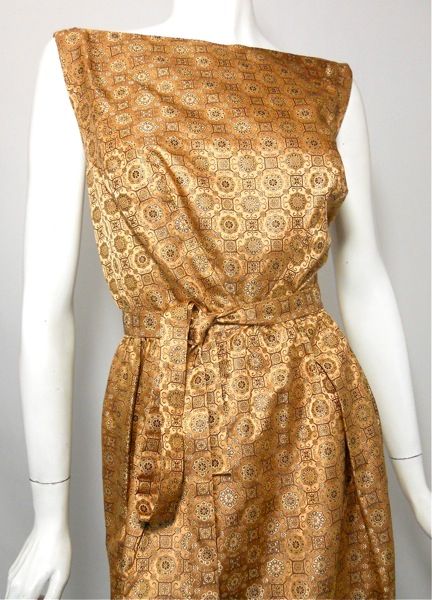 60s gown vintage dress