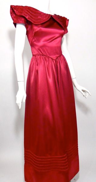 40s gown vintage gown