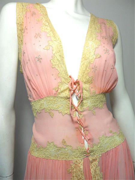 40s nightgown vintage lingerie