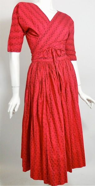 50s dress vintage dress mcmullen