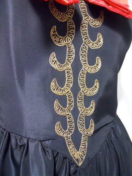 40s gown vintage dress