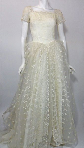 50s wedding dress vintage wedding dress