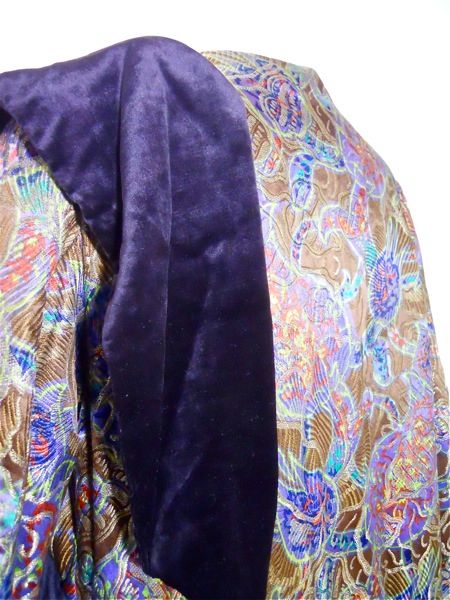orientalism movement 1920s poiret coat velvet coat