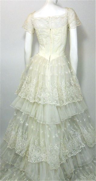 50s wedding dress