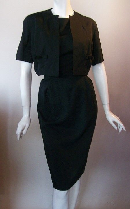 60s dress black dress