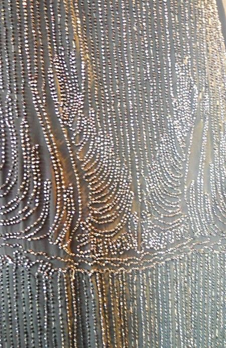 20s dress vintage dress beaded dress