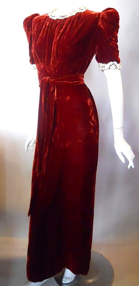 30s dress vintage dress