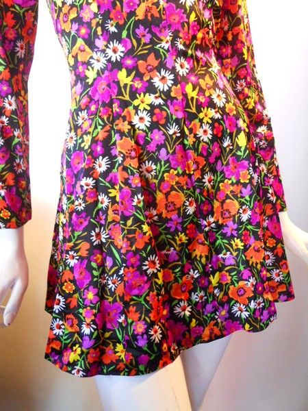 70s dress vintage dress mini dress
