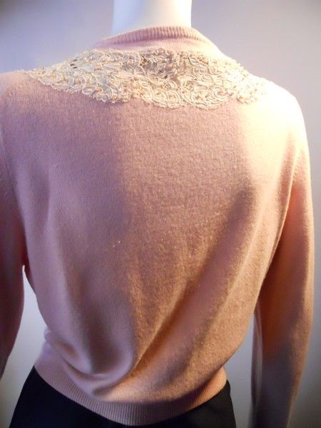 50s sweater vintage sweater cashmere sweater