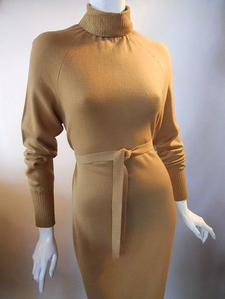 70s dress cashmere dress chester weinberg