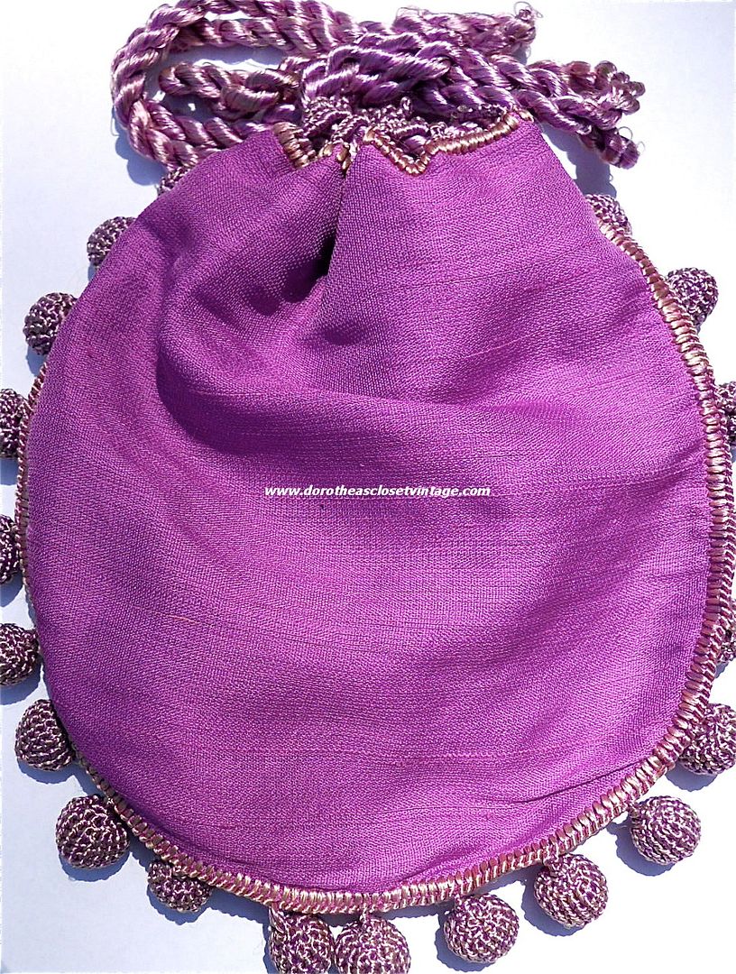 50s paquin handbag jeanne paquin house of worth silk bag