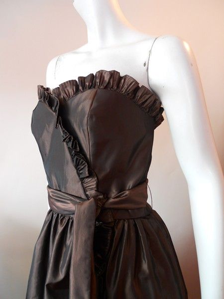 80s dress vintage dress victor costa