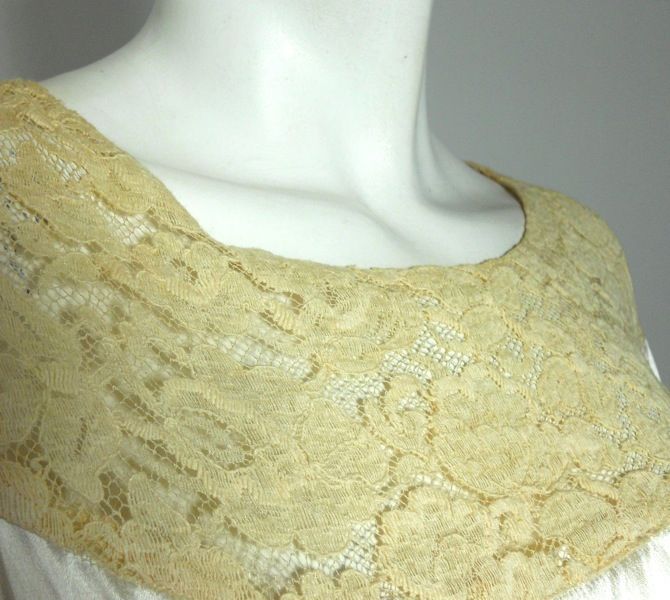 bias cut wedding gown