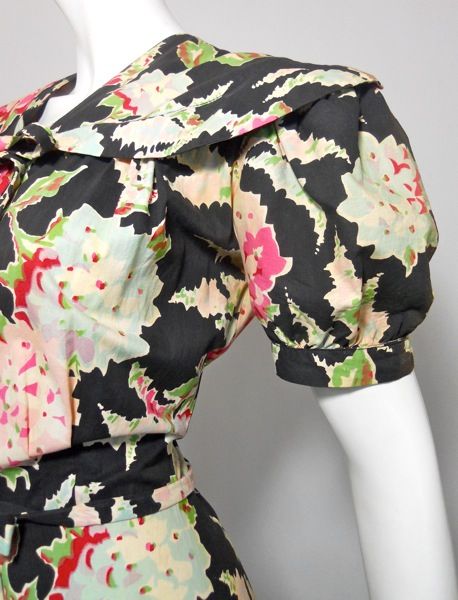 40s gown vintage dress