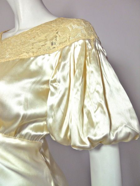 30s wedding gown