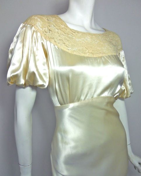 30s wedding gown