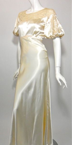 30s gown vintage gown