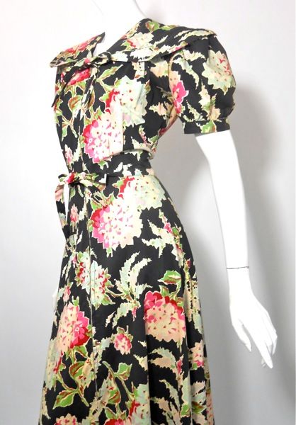 40s gown vintage clothing