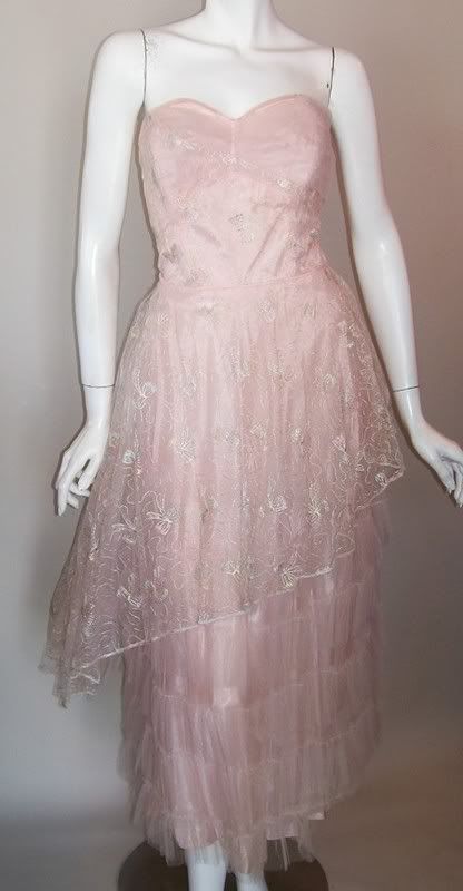 50s party dress vintage clothing