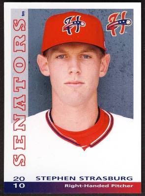 Strasburg’s Harrisburg Senator’s Team Set Card | Sports Card Info