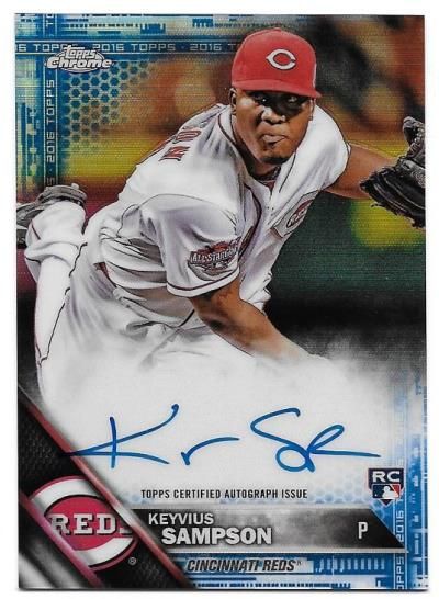 Topps Chrome Blue Refractor Auto Contest Now Closed Sports