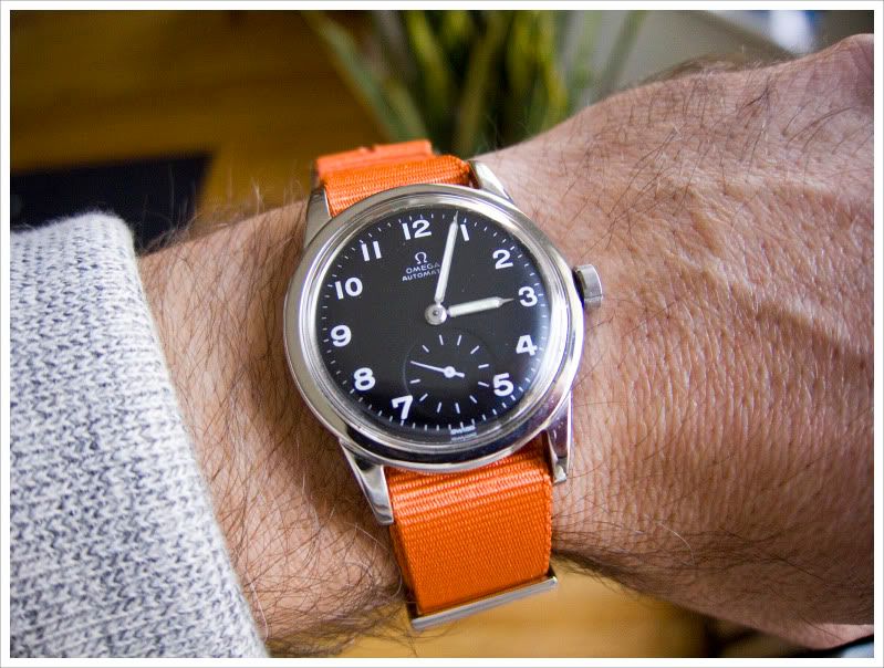 Orange Nato Strap. orange NATO strap i had)