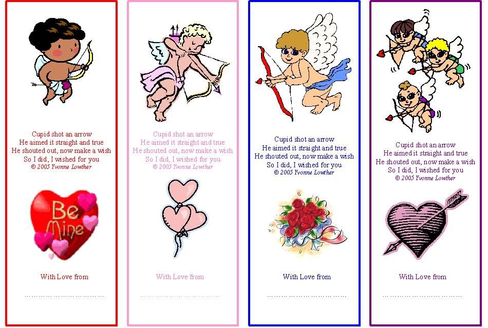 CraftSayings.com • View topic - POEM:Valentine bookmarks