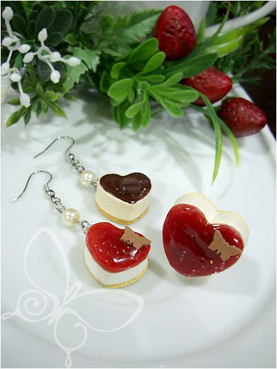 Heart Jelly Mousse Cake