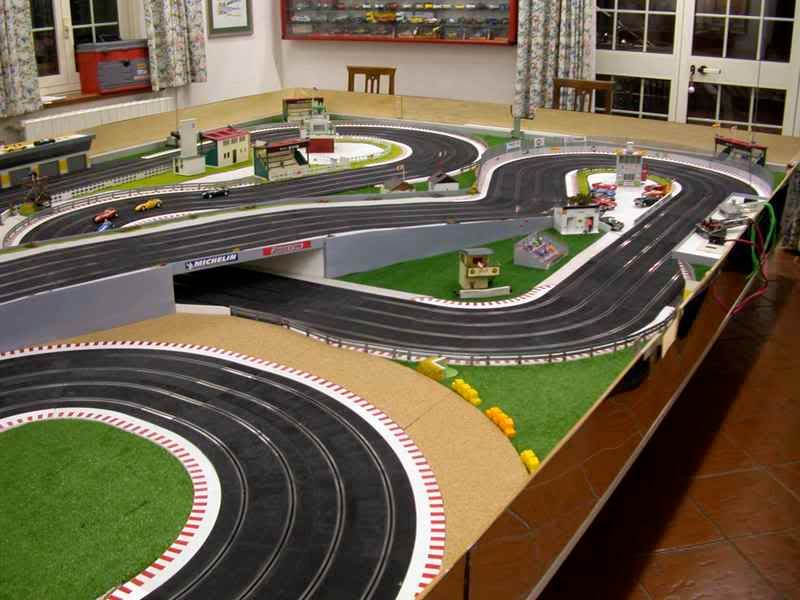 ninco 4 lane track layouts