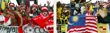 Fans Berat Indonesia dan Malaysia