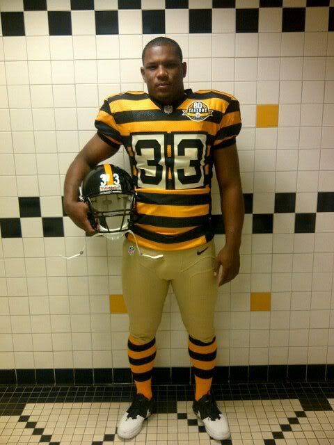 Pittsburgh Steelers to wear bumble bee 1934 throwback uniforms