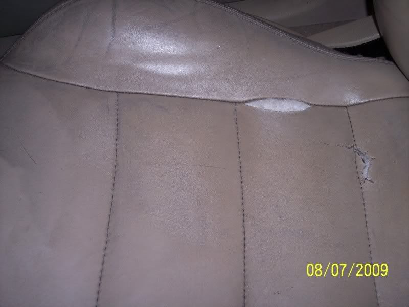 the best solution to water damaged leather seats VW Vortex