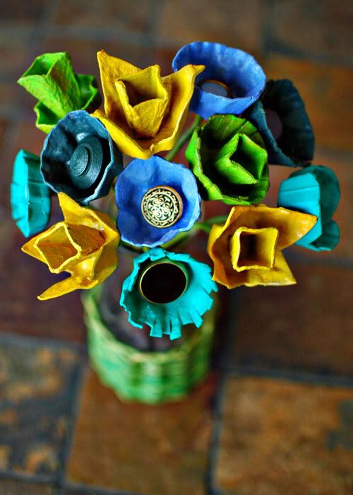 These centerpieces are affordable customizable you can make the colors any