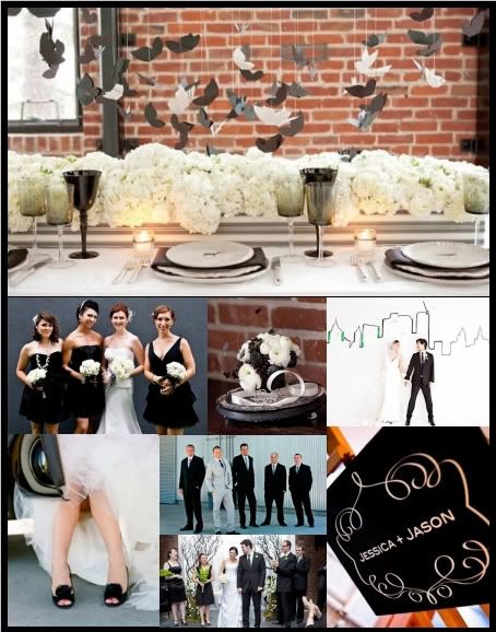 Loft weddings are so chic and modern For this board I kept the color 