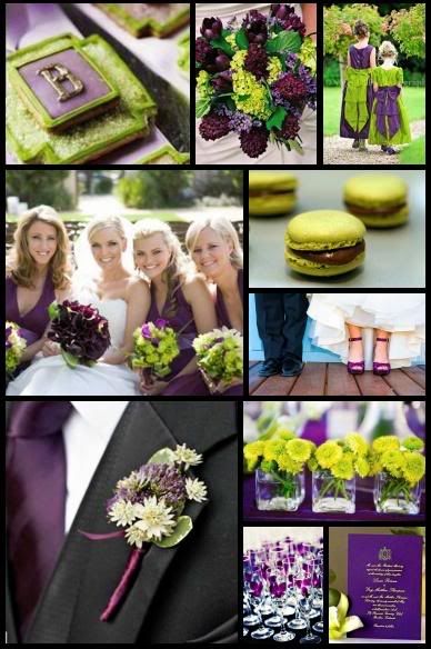 The bride who requested this board wanted to see a bride in purple shoes too