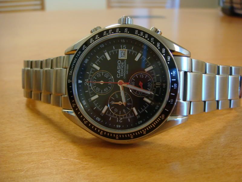 casio edifice ef 503 chronographs
