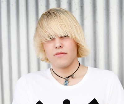 blonde emo surfer