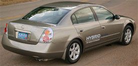 2007 Nissan Altima hybrid car