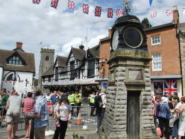 Traditional buildings backdrop
