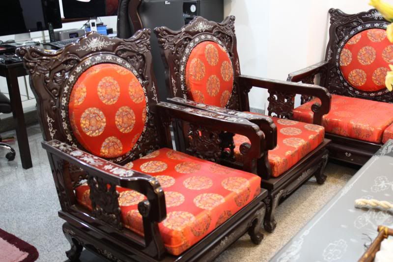 Dư bán ghế da giám đốc cao cấp, salon da bò Italia, ... (hình) - 1