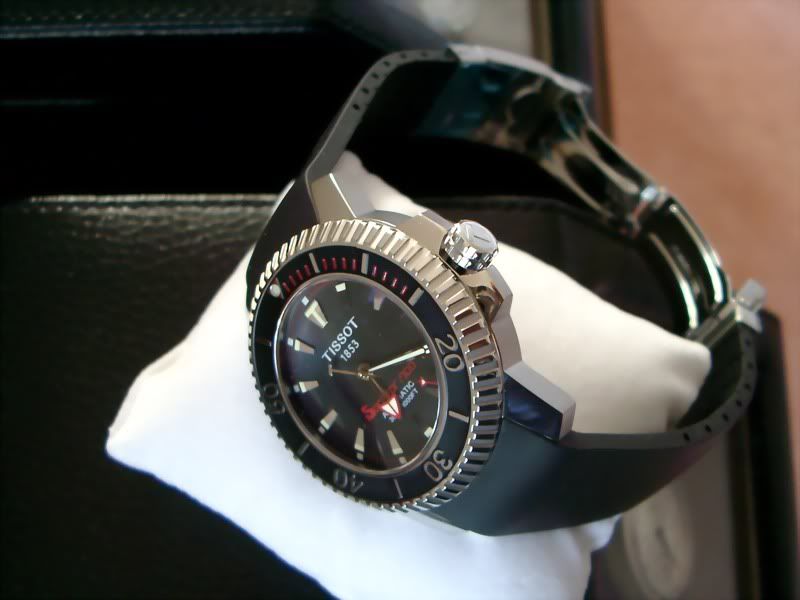 Longines Hydroconquest Automatic >> FS: Tissot Seastar 1000 automatic diver on rubber strap Longines Hydroconquest Automatic >> FS: Tissot Seastar 1000 automatic diver on rubber strap