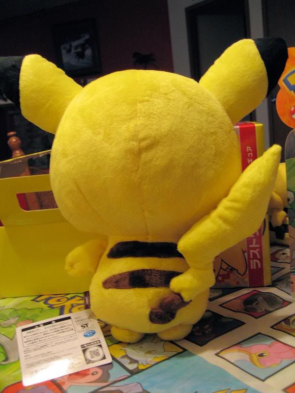 fat plush pikachu