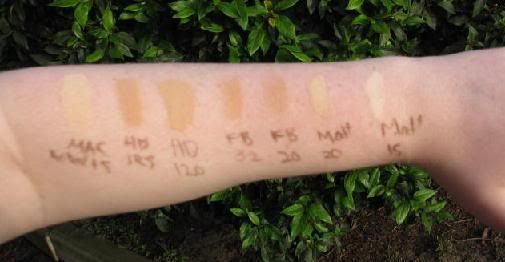 mufe hd swatches