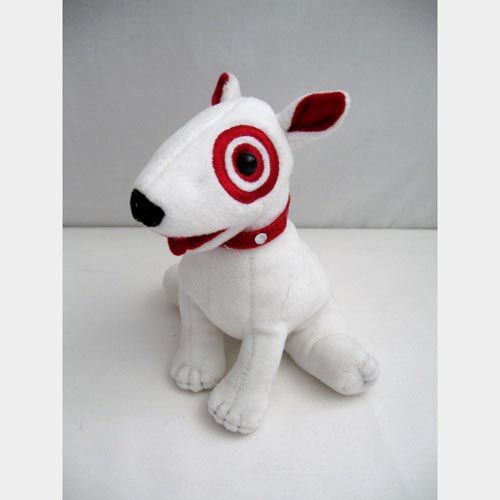 Target Bullseye Dog Original Bull Terrior Mascot Plush Animal 2001 ...